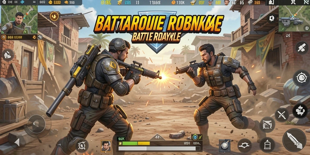 Tampilan gameplay seru dan aksi intens dalam 66K.