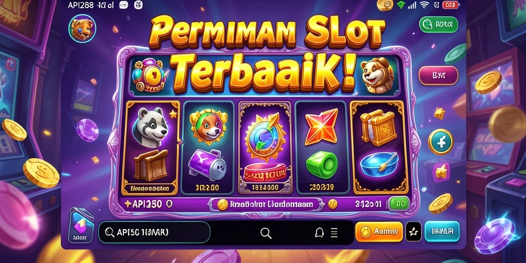 Tangkapan layar gameplay API288 menampilkan mesin slot yang menarik.