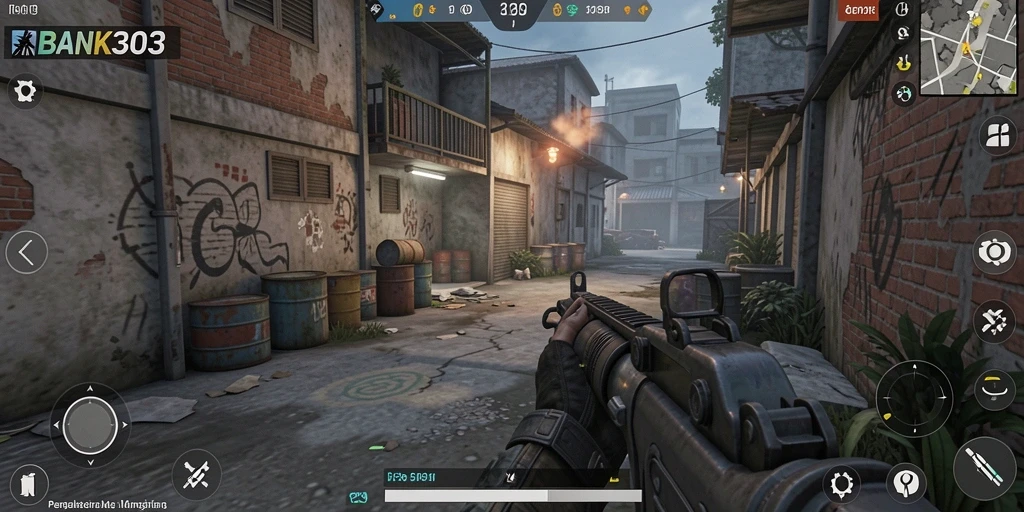 Gameplay seru BANK303 dengan aksi TPS yang menegangkan.