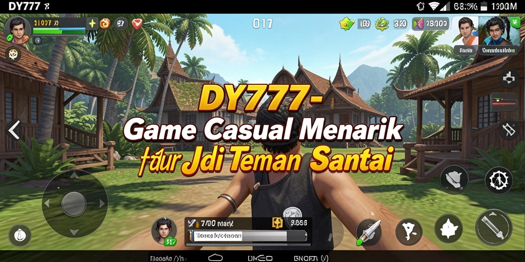 Tampilan utama dari gameplay DY777 yang seru dan menarik.
