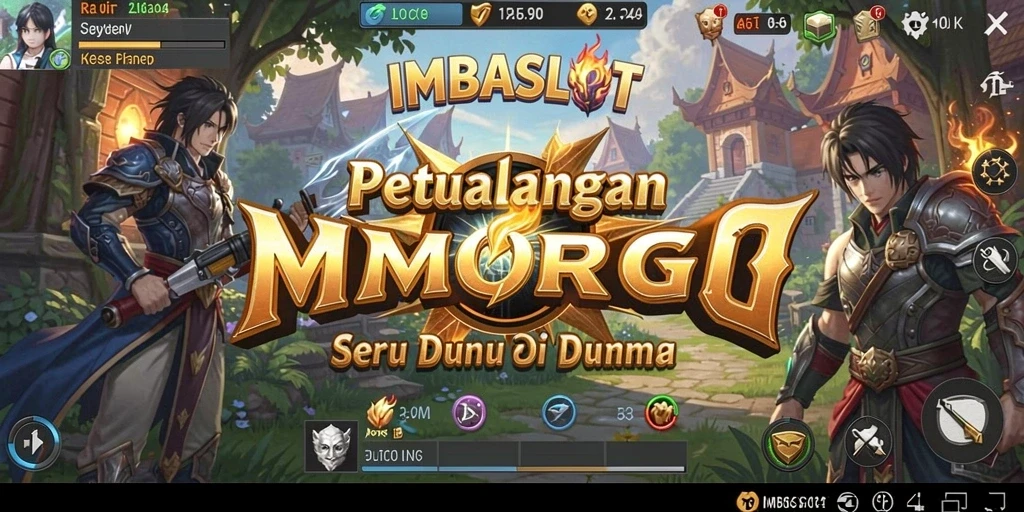 Tampilan gameplay seru dan menantang dalam IMBASLOT.