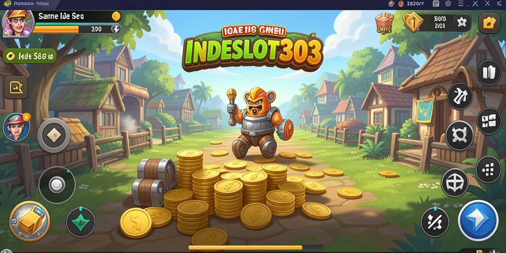 Tampilan gameplay seru dan menarik dari INDESLOT303.