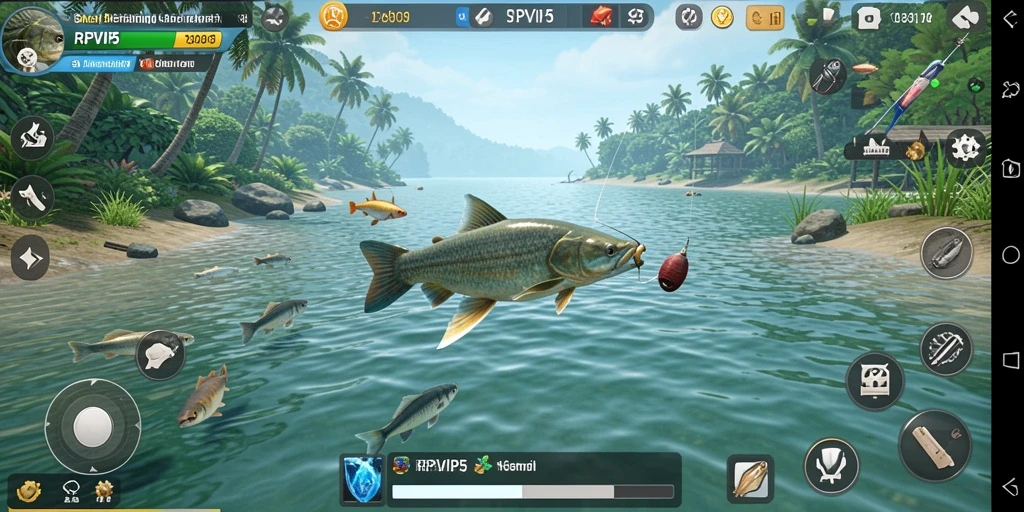Tangkapan ikan besar dalam RPVIP5 yang mendebarkan dan menyenangkan.