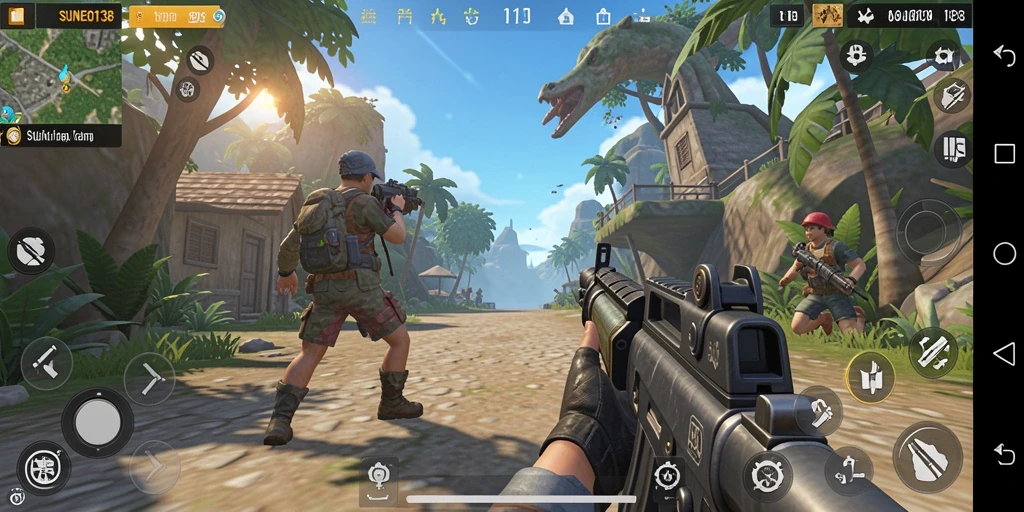 Tangkapan layar dari gameplay seru dalam SUNEO138 yang menampilkan pertarungan mendebarkan.